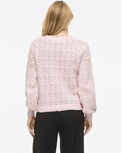 Vila - VILOwen Strik Cardigan - Cherry Blossom